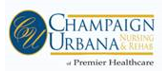champaign urbana nursing and rehab logo