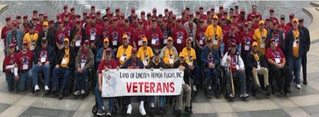 land of lincoln honor flight photo