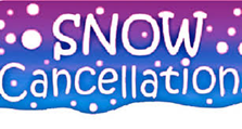 snow cancellation